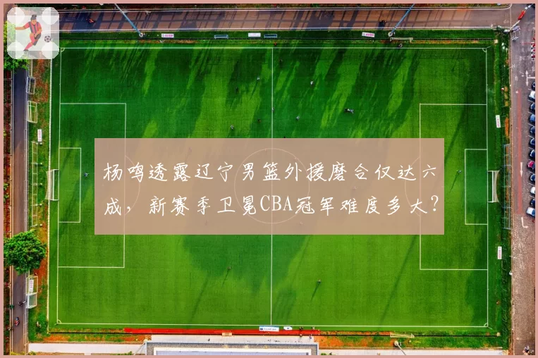 杨鸣透露辽宁男篮外援磨合仅达六成，新赛季卫冕CBA冠军难度多大？